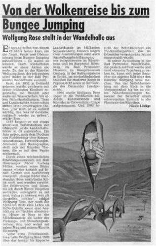 Lippische Landeszeitung November 1994