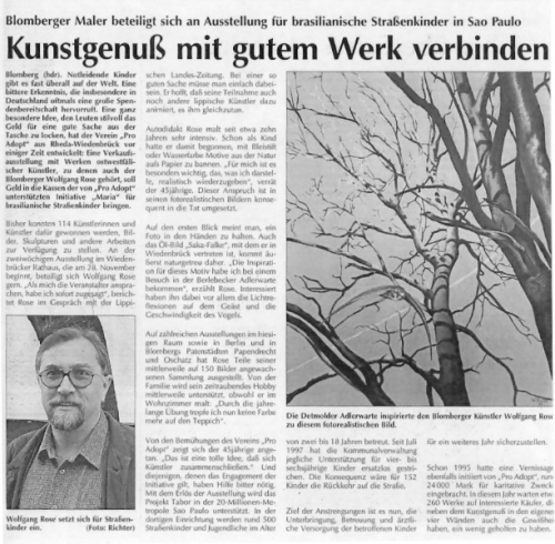 Lippische Landeszeitung November 1997