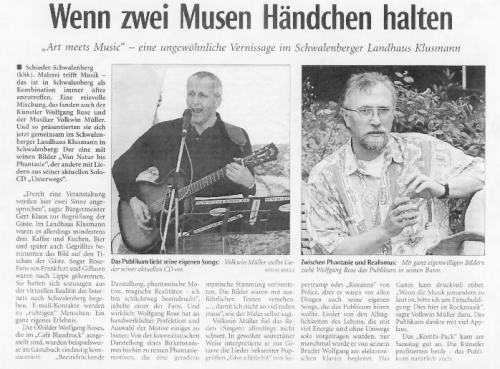 Lippische Landeszeitung Juni 2001