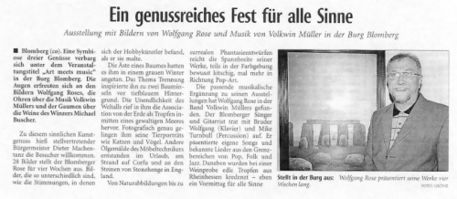 Lippische Landeszeitung Januar 2002
