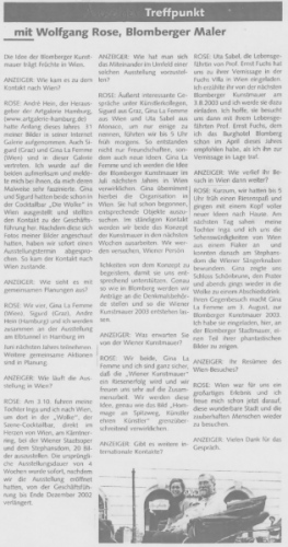 Blomberger Anzeiger November 2002