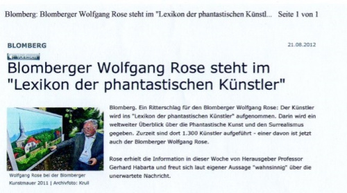 Lippische Landeszeitung August 2012