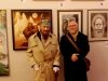 Mit Professor Ernst Fuchs im Phantasten-Museum in Wien unter meinem Bild Auswuchs
