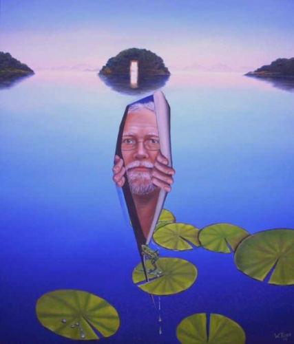 Blick ins Heyderland Öl/Lw 80cm x 70cm