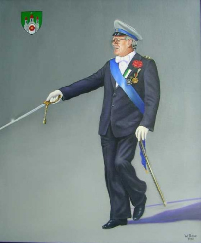 Blomberger Hauptmann Öl/Lw 60cm x 50cm