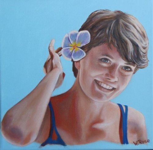 Marie-Ellen Öl/Lw 30x30cm Dezember 2015
